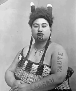 Maori Woman Paint By Numbers