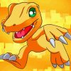 Agumon Anime Paint By Numbers