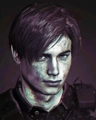 Leon S Kennedy Paint By Numbers