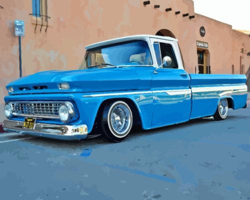 Low Rider Truck Paint By Numbers