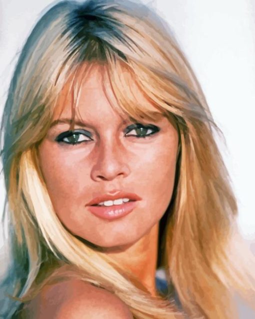 Bridget Bardot Paint By Numbers