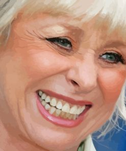 Close Up Barbara Windsor Paint By Numbers