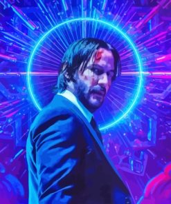 John Wick Paint By Numbers