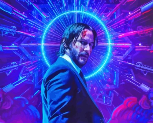 John Wick Paint By Numbers