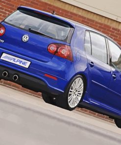 Golf R32 Paint By Numbers