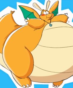 Dragonite Inflation Paint By Numbers