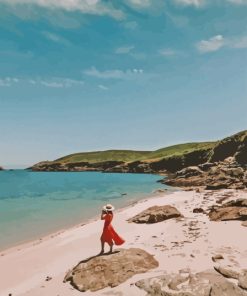 Scilly Beach Paint By Numbers