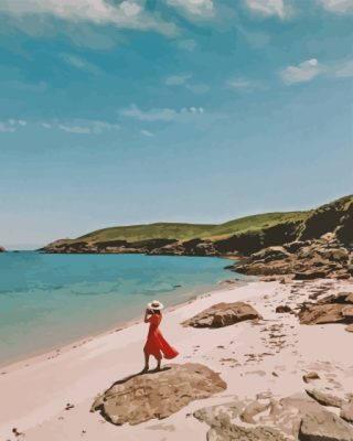 Scilly Beach Paint By Numbers