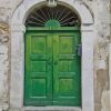 Green Old Door Paint By Numbers