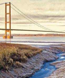 Humber Bridge View Paint By Numbers