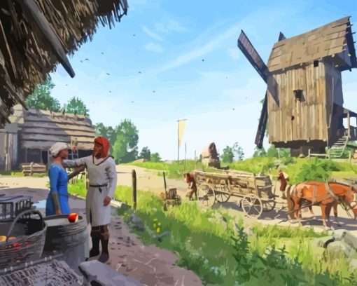 Kingdom Come Deliverance Paint By Numbers