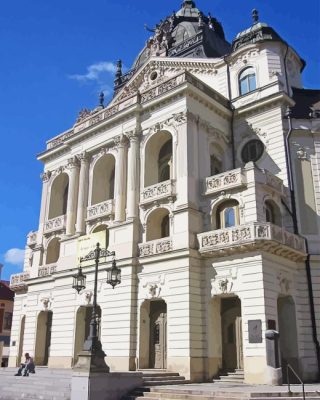 Kosice State Theatre Paint By Numbers