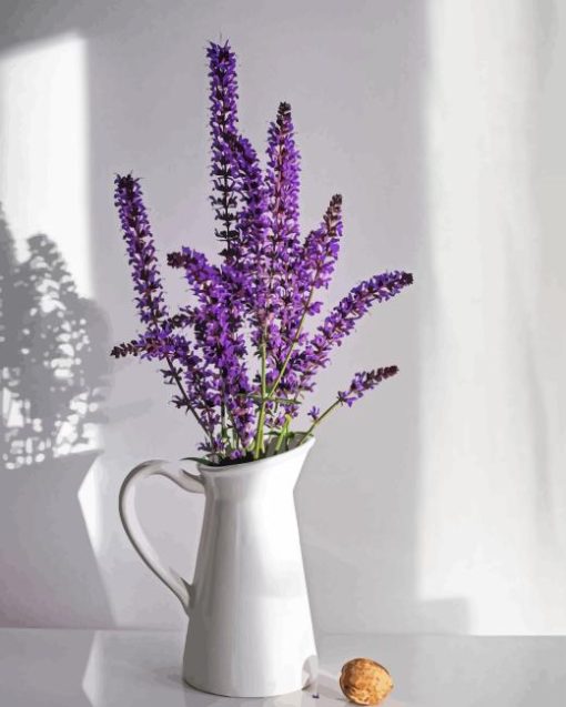 Lavender Flower Paint By Numbers