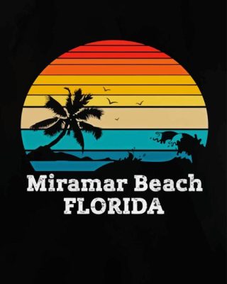 Miramar Beach Paint By Numbers