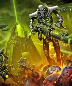 Necron Immortals Paint By Numbers