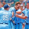 Tar Heels Baseballers Paint By Numbers