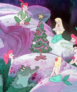 Peter Pan The Mermaids Paint By Numbers