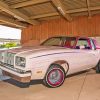 Pink Cutlass Supreme Paint By Numbers