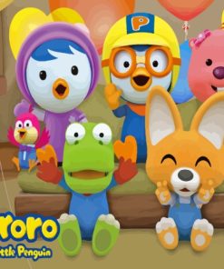 Pororo Paint By Numbers