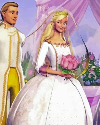 Princess Anneliese Wedding Paint By Numbers