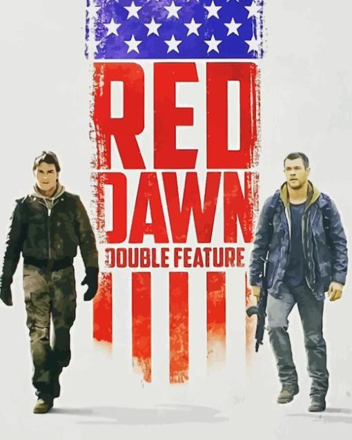 Red Dawn Paint By Numbers