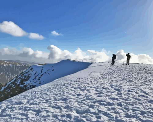 Helvellyn Mountain Paint By Numbers