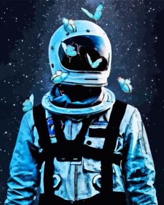 Spaceman Paint By Numbers