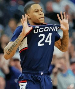 UConn Huskies Paint By Numbers