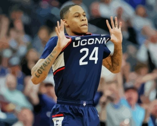 UConn Huskies Paint By Numbers