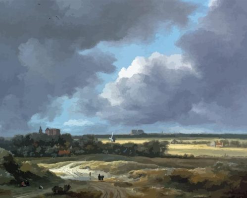 View Of Alkmaar Paint By Numbers