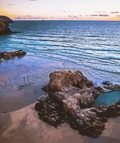 Chapel Rock Pool Paint By Numbers