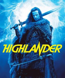 Highlander Poster Paint By Numbers