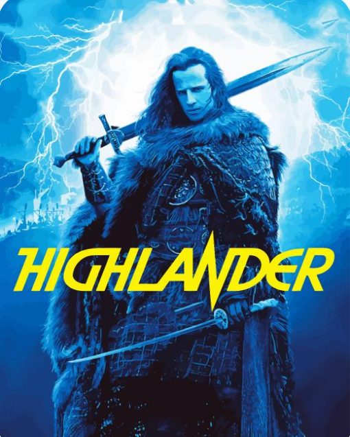 Highlander Poster Paint By Numbers