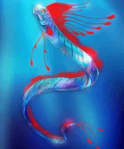 Oarfish Underwater Paint By Numbers