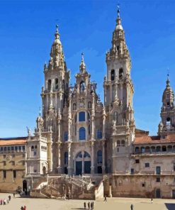 Santiago Compostela Paint By Numbers