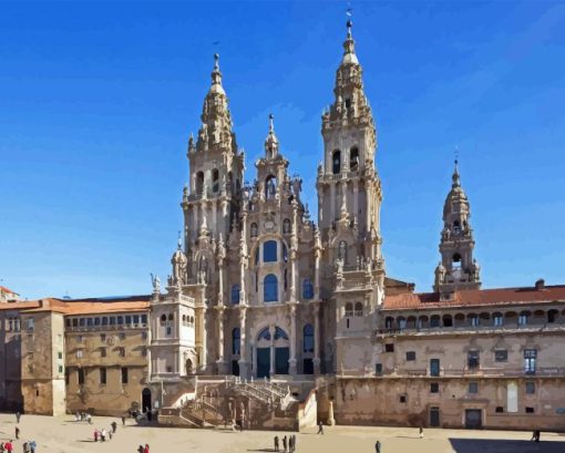 Santiago Compostela Paint By Numbers