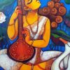 Saraswati Goddess Paint By Numbers