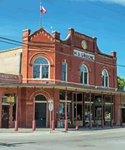 Texas Gruene Paint By Numbers