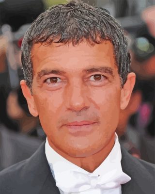 Antonio Banderas Paint By Numbers