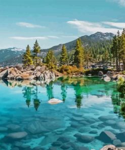 Lake Tahoe California Paint By Numbers