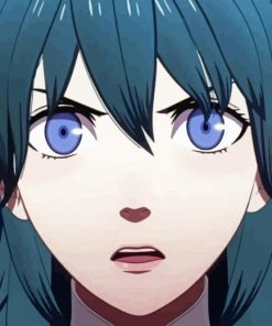 Byleth Face Paint By Numbers