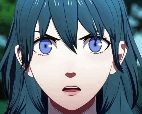 Byleth Face Paint By Numbers