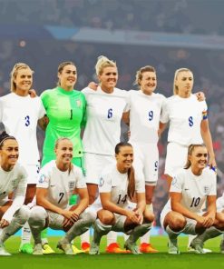 England Women Paint By Numbers