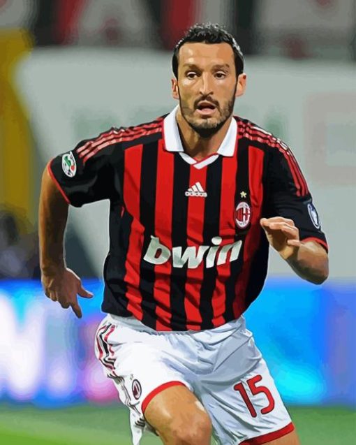 Gianluca Zambrotta Footballer Paint By Numbers