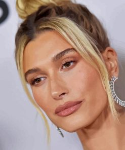 Hailey Bieber Paint By Numbers