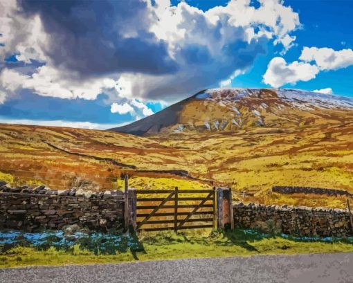 Pendle Hill Paint By Numbers