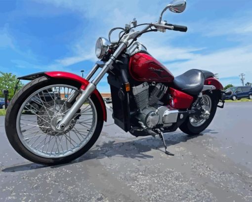 Honda Shadow Paint By Numbers