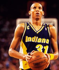 Reggie Miller Player Paint By Numbers