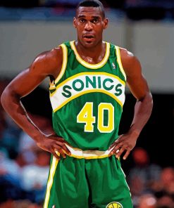 Seattle Supersonics Paint By Numbers