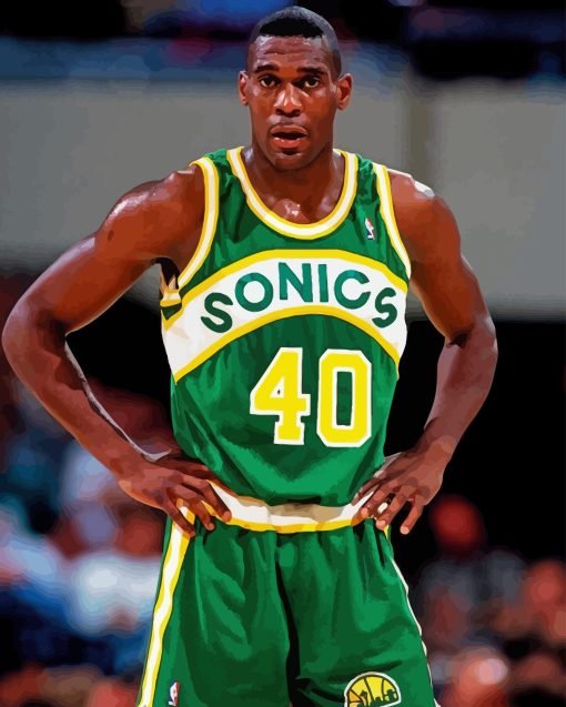 Seattle Supersonics Paint By Numbers